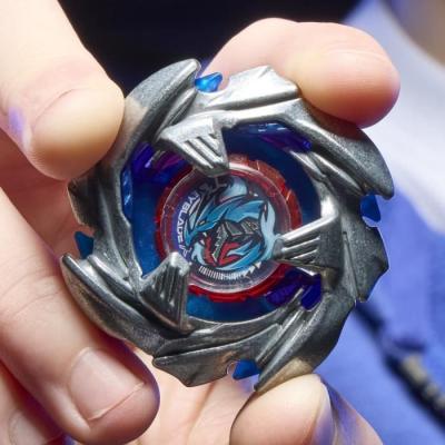 Pack Beyblade X Cobalt Dragoon 2-60C : toupie deluxe à rotation gauche