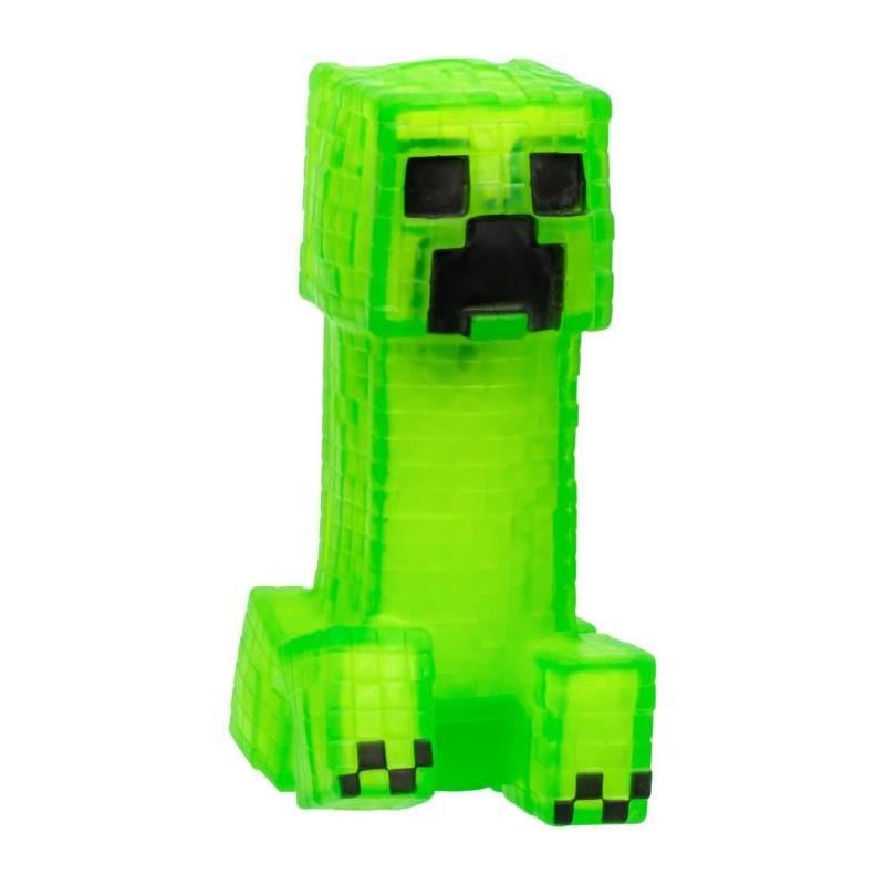 Figurine extensible GOO JIT ZU Minecraft Creeper 11 cm - Texture élastique