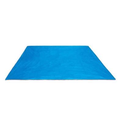 Tapis de sol piscine autoportante INTEX 472x472 cm - 0,13 mm - Bleu