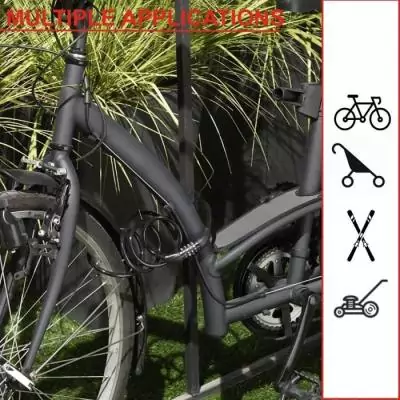 Antivol Vélo MASTER LOCK: Câble de 1,2 m pour une sécurité optimale Antivol Vélo MASTER LOCK: Câble de 1,2 m pour une sécurité optimale