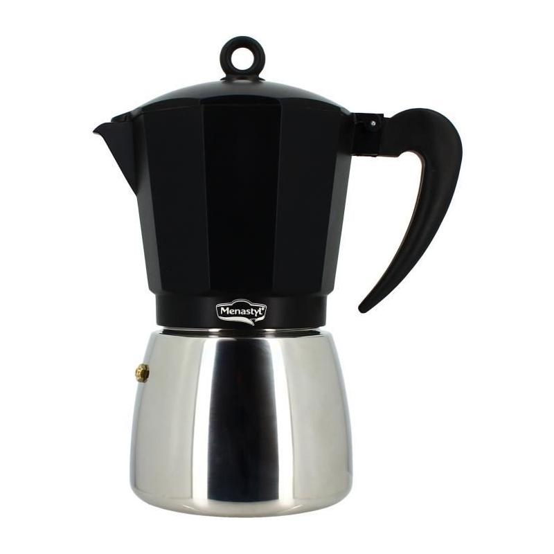 Cafetière Italienne MENASTYL 12 tasses Aluminium - Induction