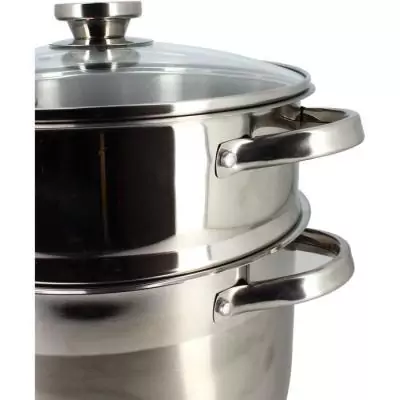 Couscoussier MENASTYL en acier inoxydable 10L - Induction