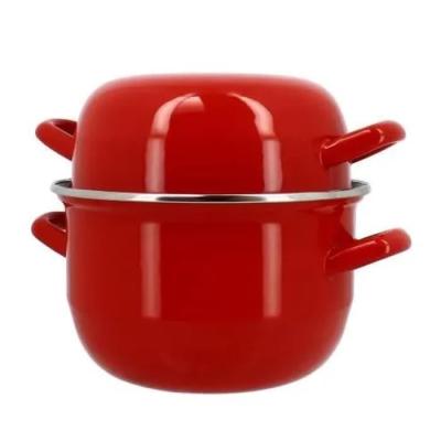 Marmite à moule MENASTYL 18 cm - Noir émaillé - 2,7L