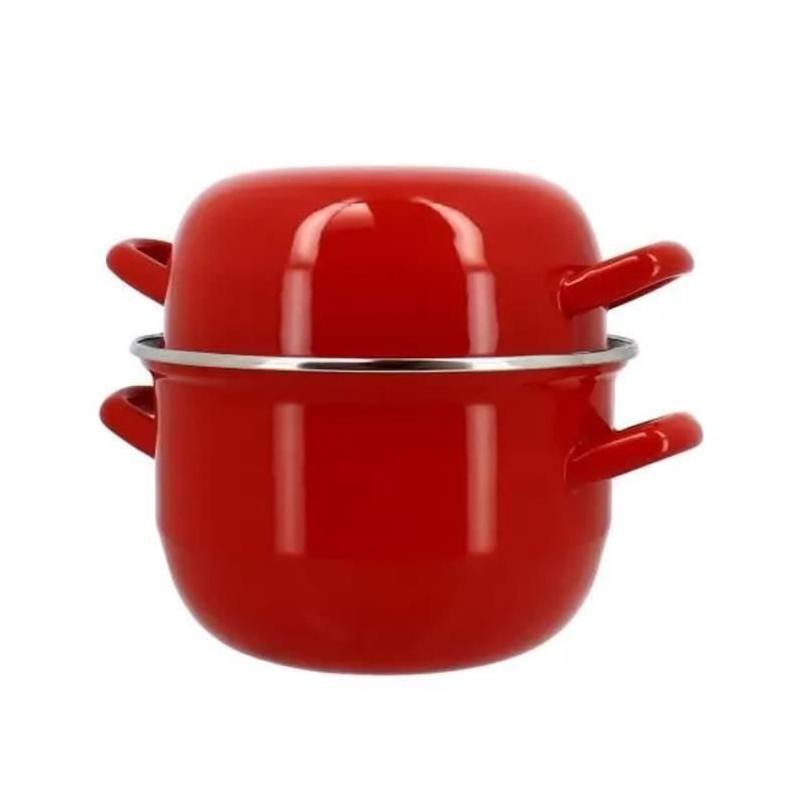 Marmite à moule MENASTYL 18 cm - Noir émaillé - 2,7L