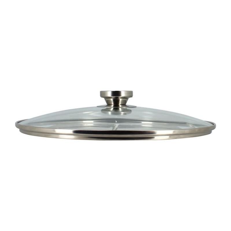 Marmite MENASTYL avec couvercle - 17L - 32cm - Inox - Induction