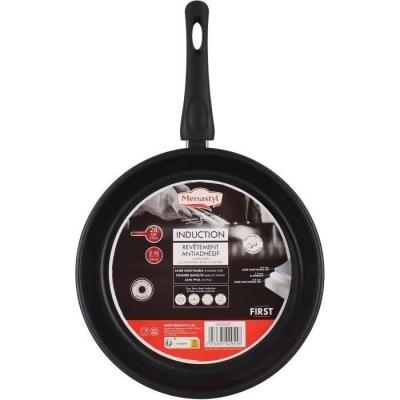 Poele MENASTYL 28 cm Inox Tous feux dont induction