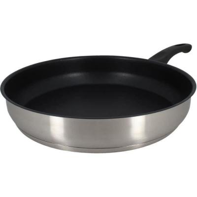 Poele MENASTYL 28 cm Inox Tous feux dont induction