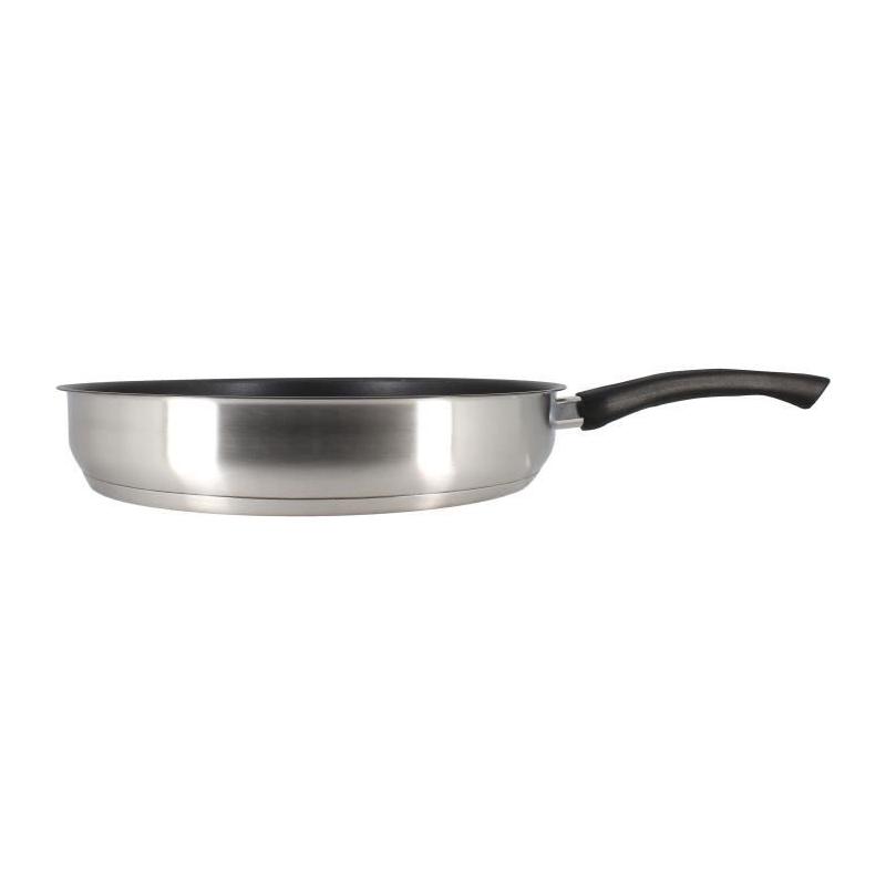 Poele MENASTYL 28 cm Inox Tous feux dont induction
