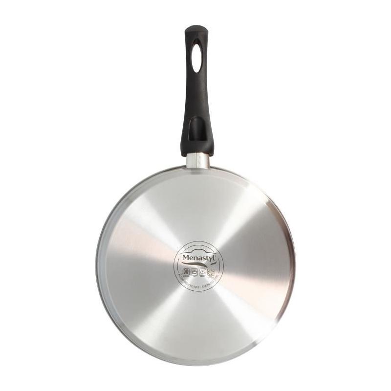 Sauteuse MENASTYL 28 cm Inox Induction - Qualité et polyvalence