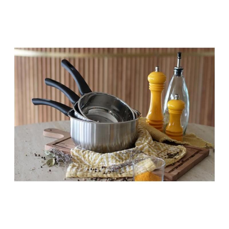 Casserole MENASTYL 14 cm Inox - Tous feux dont induction