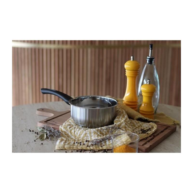 Casserole MENASTYL 14 cm Inox - Tous feux dont induction