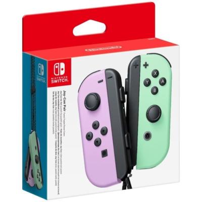 Manettes Joy-Con Nintendo Switch Pastel: Violet & Vert