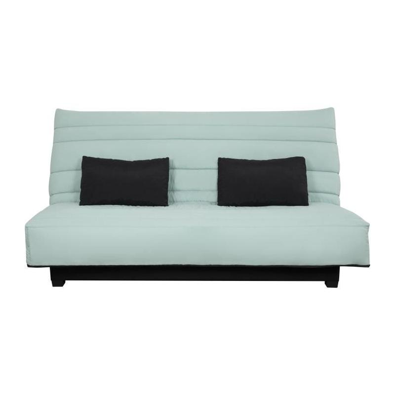 Banquette clic clac 2 places - Vert - DUNLOPILLO