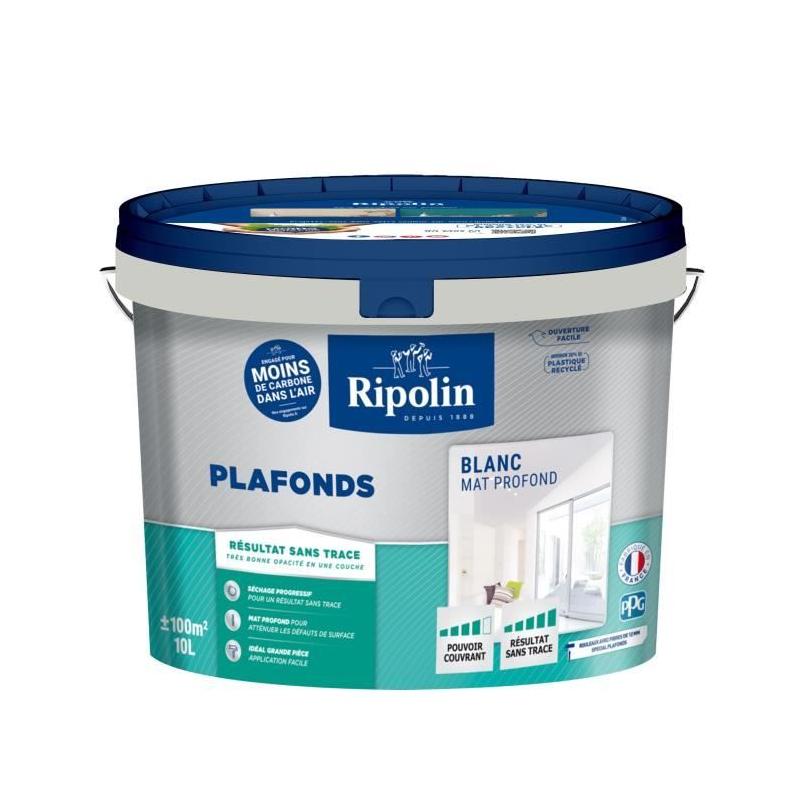 Peinture plafonds sans trace RIPOLIN 10L
