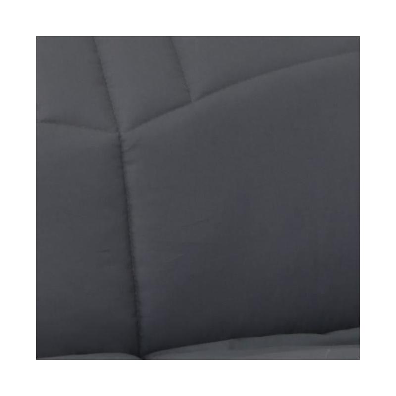 Banquette BZ Gris anthracite 100% coton - DREAM