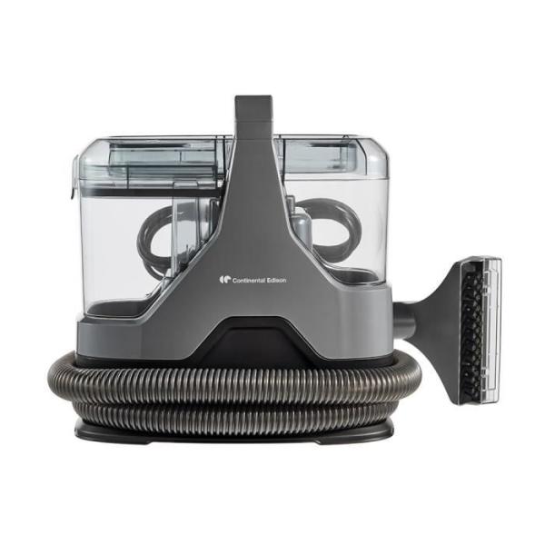 Nettoyeur Détacheur - CONTINENTAL EDISON - Canapés - Tapis - Tissu d'ameublement - 600 W - Réservoir 1,3 L - Tuyau 1,6 M