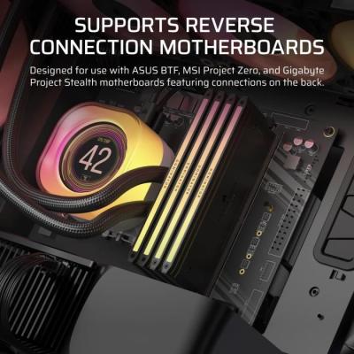 Boîtier PC CORSAIR Série 5000T Noir - Moyen tour