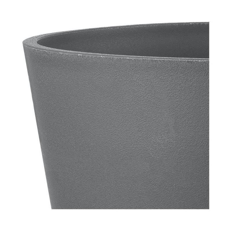 Pot de fleurs DEROMA Origin 11 L Gris - Style et qualité pour vos plantes