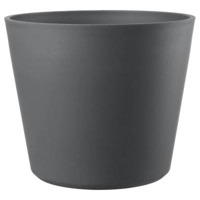 Pot de fleurs DEROMA Origin 85 L avec roulettes - Gris
