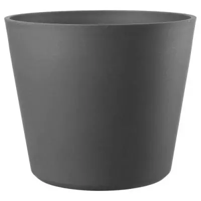 Pot de fleurs DEROMA Origin 85 L avec roulettes - Gris