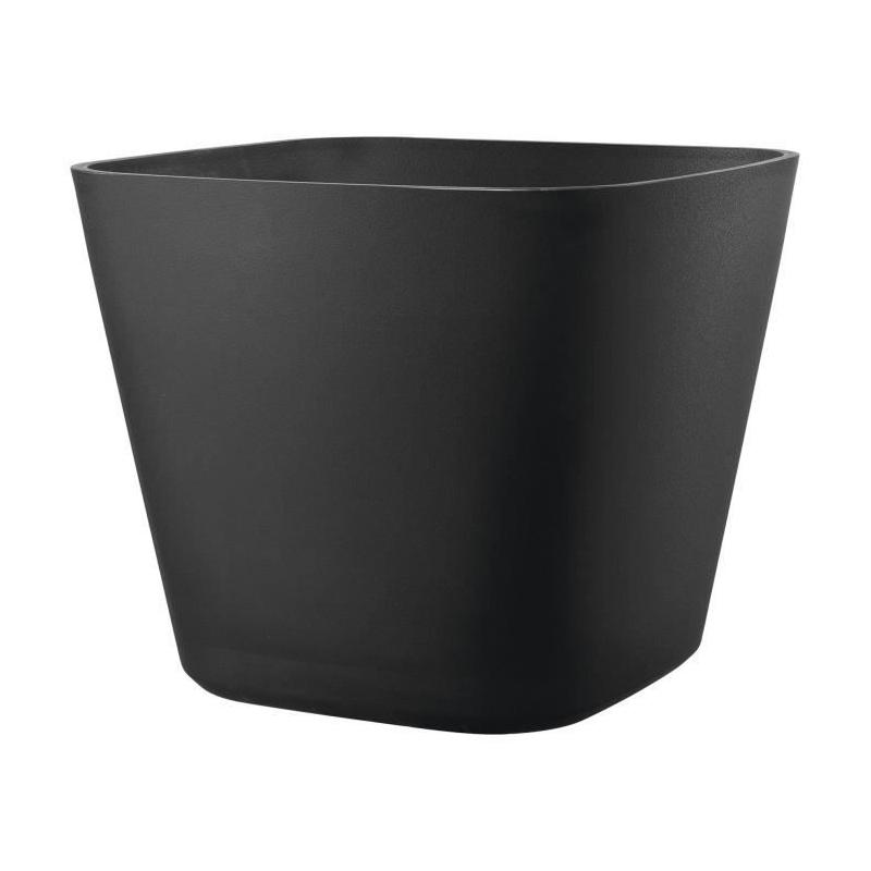 Pot de fleurs carré DEROMA Origin 30 L Anthracite