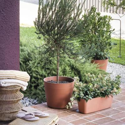 Pot de fleurs DEROMA Origin 45 L - Terre cuite: le must-have pour votre jardin