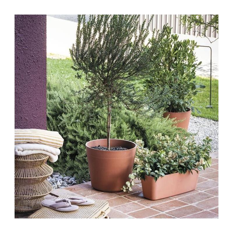 Pot de fleurs DEROMA Origin 45 L - Terre cuite: le must-have pour votre jardin