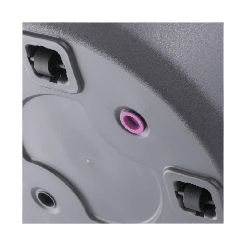Pot de fleurs DEROMA Origin 85 L avec roulettes - Terre cuite
