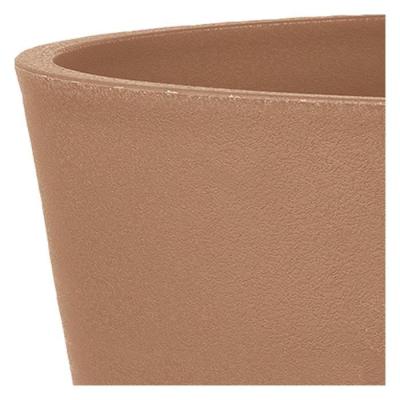 Pot de fleurs DEROMA Origin 85 L avec roulettes - Terre cuite