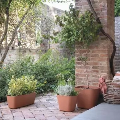 Jardinière DEROMA Origin 11,6 L Terre cuite Jardinière DEROMA Origin 11,6 L Terre cuite