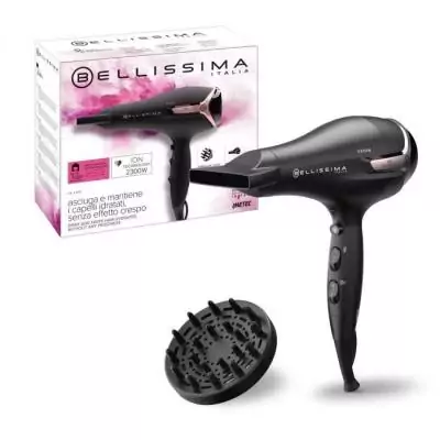 Sèche Cheveux Bellissima Ionique S9 2300W - Lisses et Ondulés Sèche Cheveux Bellissima Ionique S9 2300W - Lisses et Ondulés