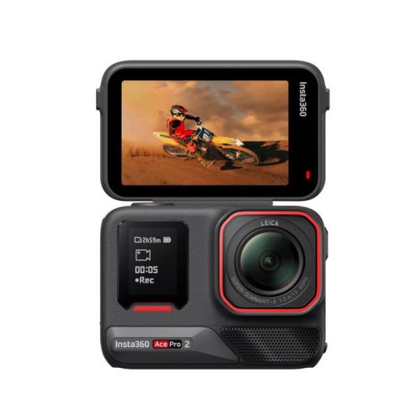 Pack Caméra sport Insta360 Ace Pro 2 Noir + 2nde batterie