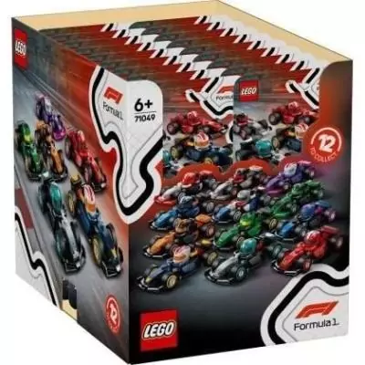 Boîte de 36 minifigurines Voitures F1 à Collectionner