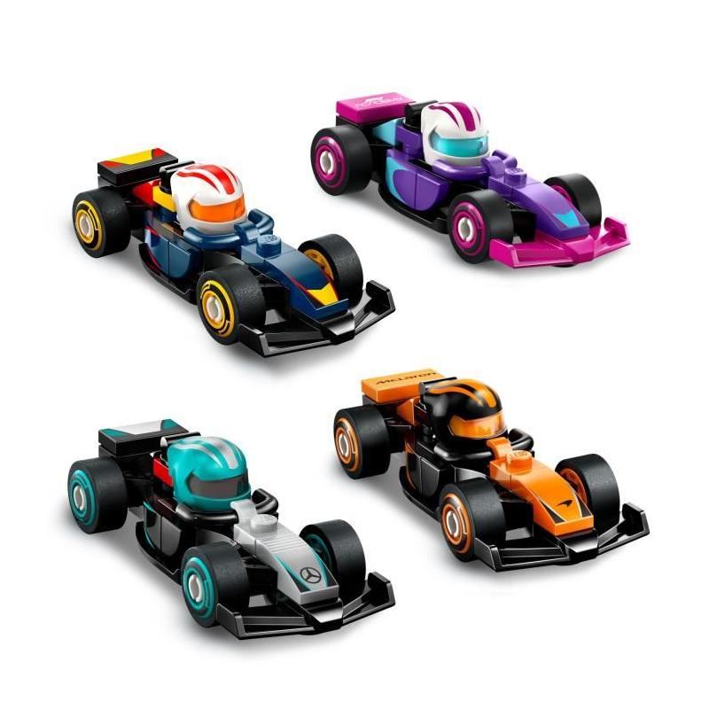 Boîte de 36 minifigurines Voitures F1 à Collectionner