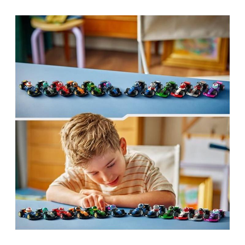 Boîte de 36 minifigurines Voitures F1 à Collectionner