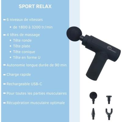 Pistolet massant Little Balance - Sport Relax - 6 vitesses