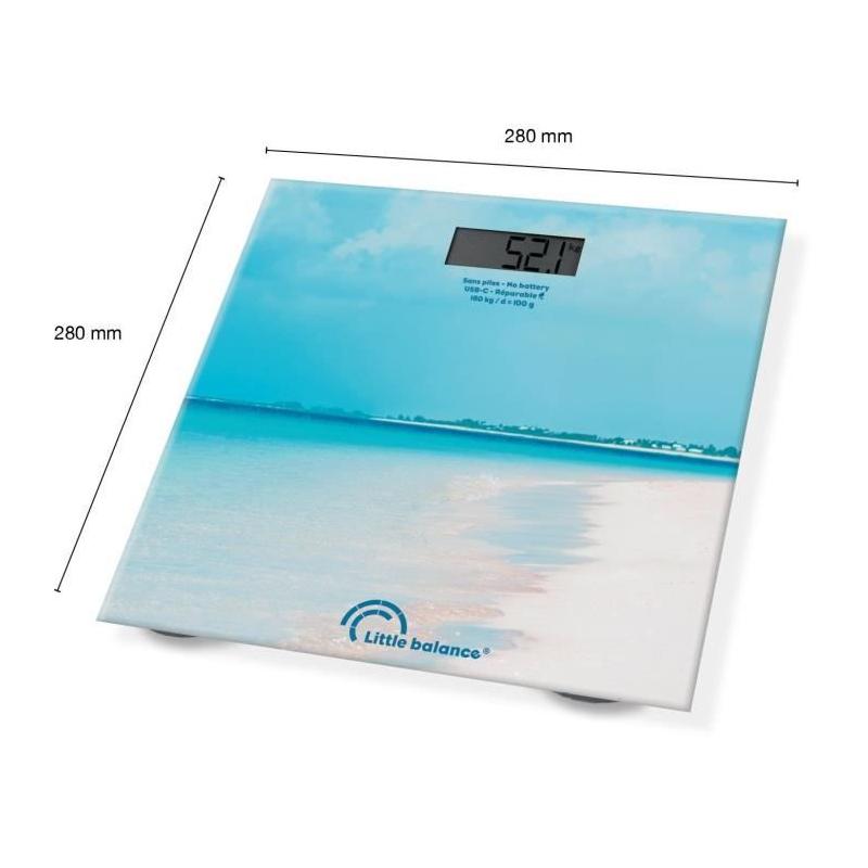 Pèse-personne LITTLE BALANCE USB-C - Caraïbes