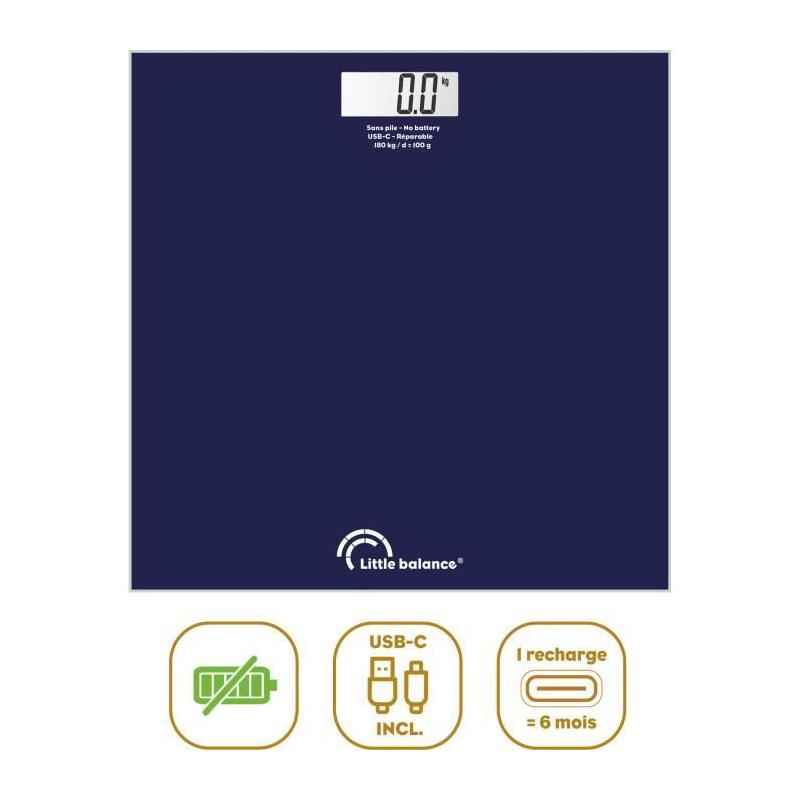 Pese-personne Little Balance SB3 - Bleu nuit