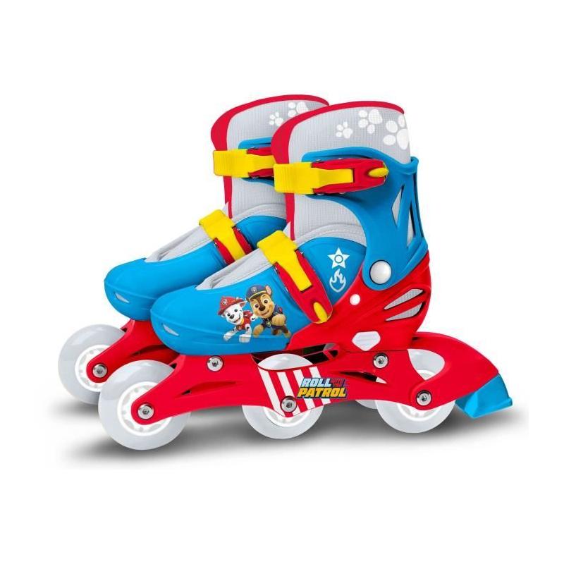 Patins en Ligne 2 en 1 PAW PATROL - PAT PATROUILLE 3 Roues - Tri skate et Roller ajustable - Taille 27-30