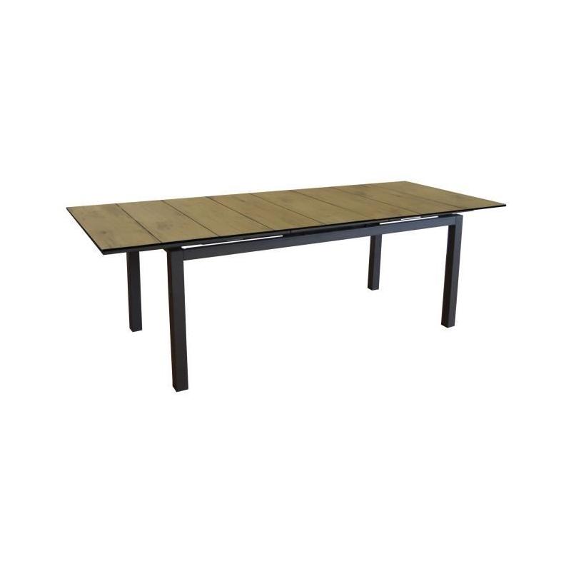 Table de jardin extensible en aluminium - Jusqu'à 10 personnes
