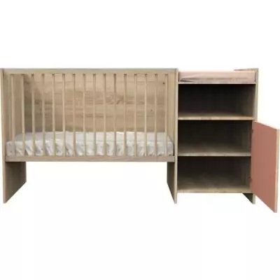 Lit combiné évolutif 90x190 cm CHARLIE - SAUTHON - Terracotta Lit combiné évolutif 90x190 cm CHARLIE - SAUTHON - Terracotta