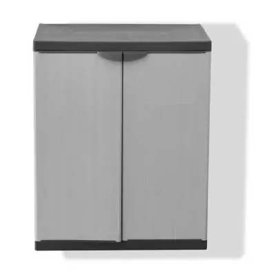 Armoire basse en résine TOOD - Organisation parfaite avec style!