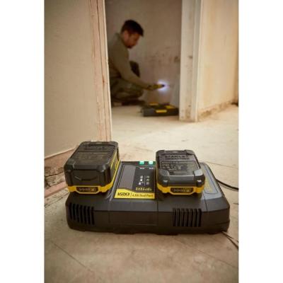 Double Chargeur 18V 4A Compatible avec Batteries Gamme V20 - STANLEY FATMAX