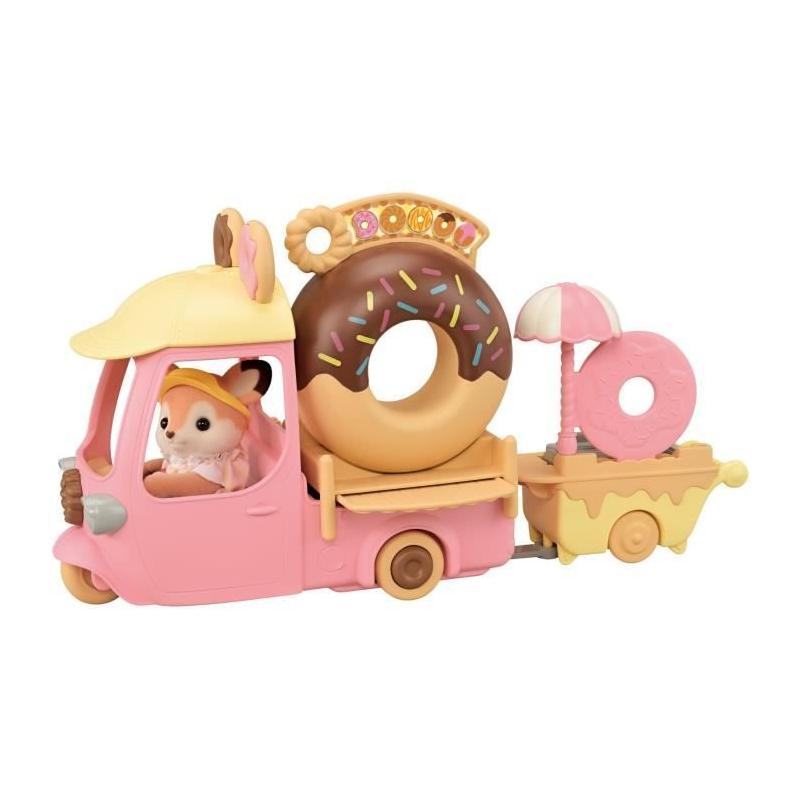 Le chariot de donuts pour SYLVANIAN FAMILIES - Figurine miniature