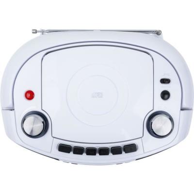 Lecteur CD/Cassette portable Thomson RK201CD - Blanc