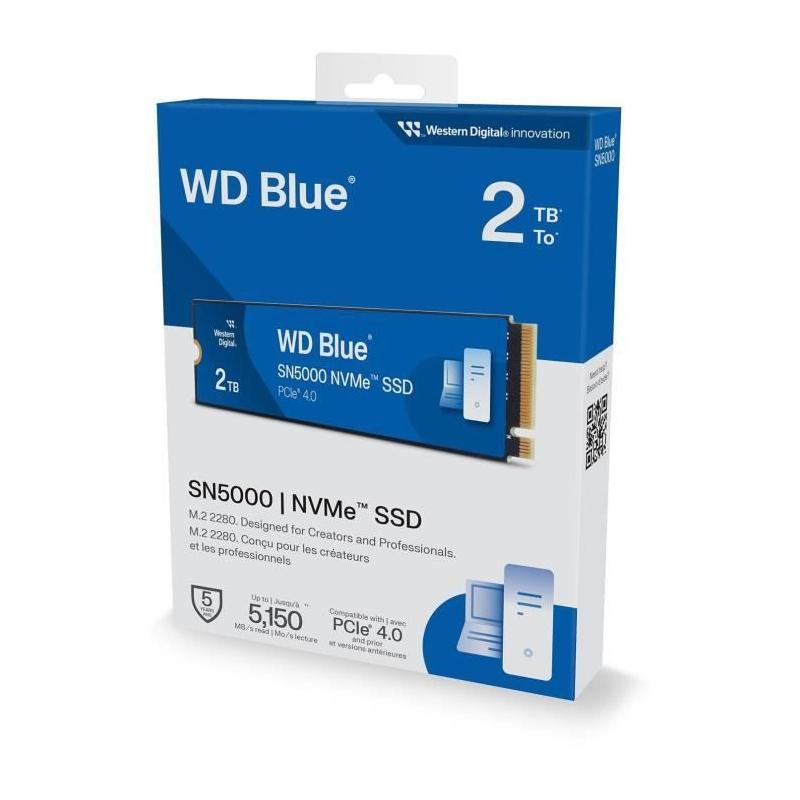 SSD Interne Western Digital SN5000 - 2 To - Performances exceptionnelles