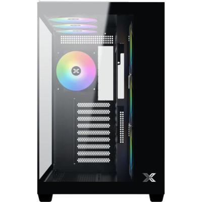 Boîtier PC XIGMATEK Aqua V AIR Cube ATX Verre trempé ARGB Noir