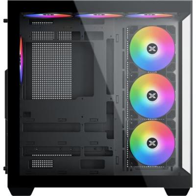 Boîtier PC XIGMATEK Aqua V AIR Cube ATX Verre trempé ARGB Noir