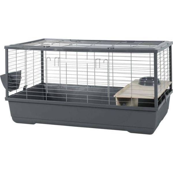 Cage pour cochon d'inde/lapin Neolife connect 100 cm gris