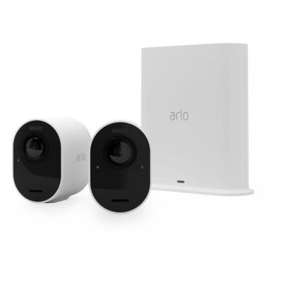 Kit caméra de surveillance ARLO Ultra V2 extérieur avec vision nocturne - Pack 2 caméras